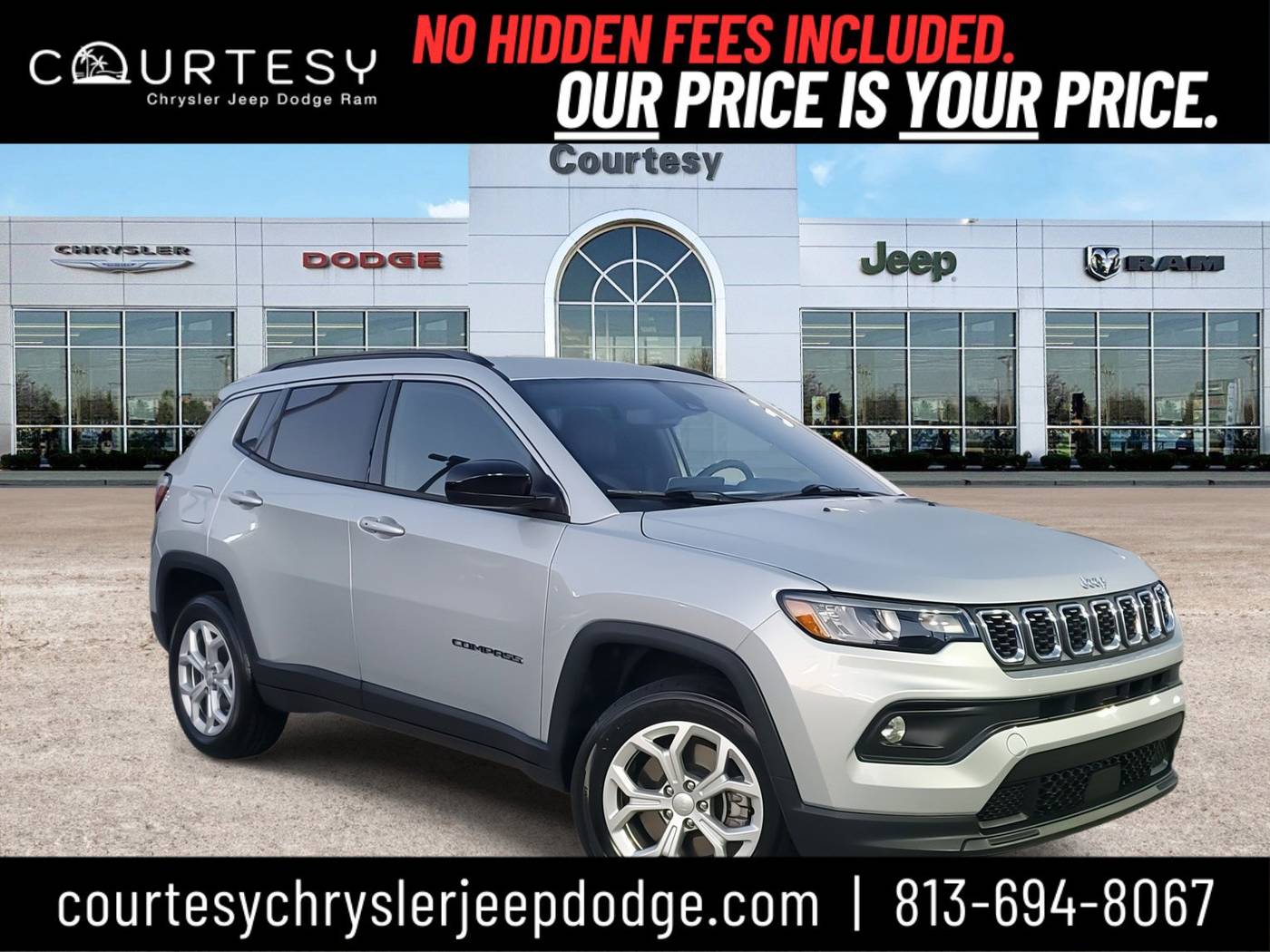 2024 Jeep Compass Latitude — SUV — 26,849 mi — Tampa, FL