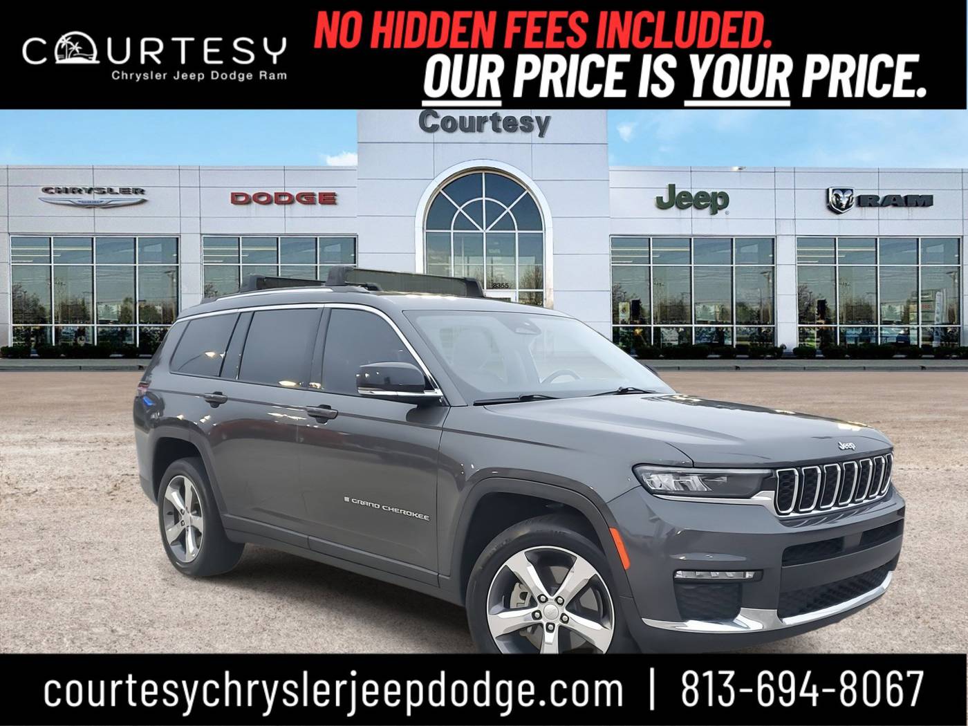 2021 Jeep Grand Cherokee Limited — SUV — 65,114 mi — Tampa, FL