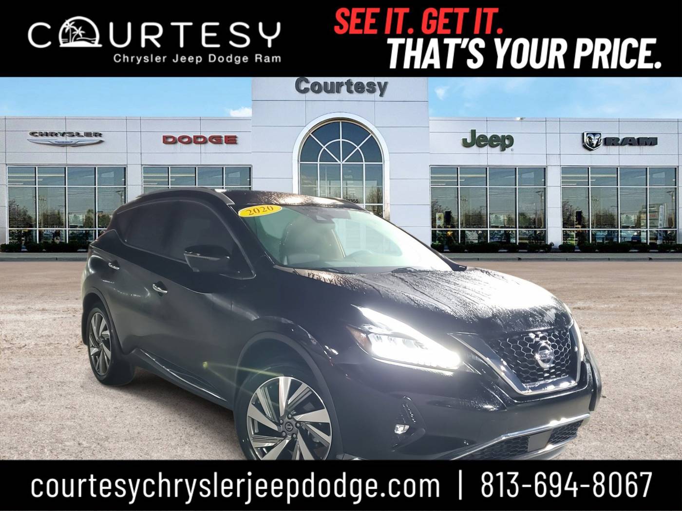2020 Nissan Murano SL — SUV — 49,384 mi — Tampa, FL