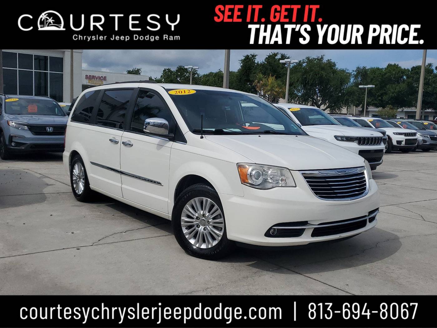 2012 Chrysler Town & Country Limited — Minivan — 99,723 mi — Tampa, FL