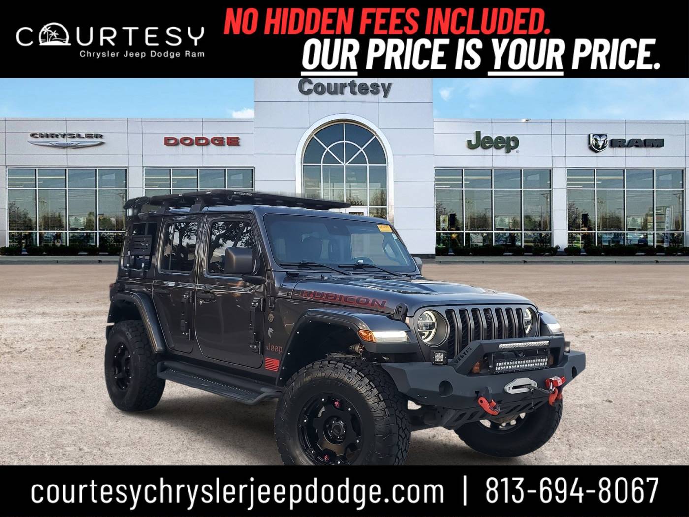 2021 Jeep Wrangler Rubicon — SUV — 40,569 mi — Tampa, FL
