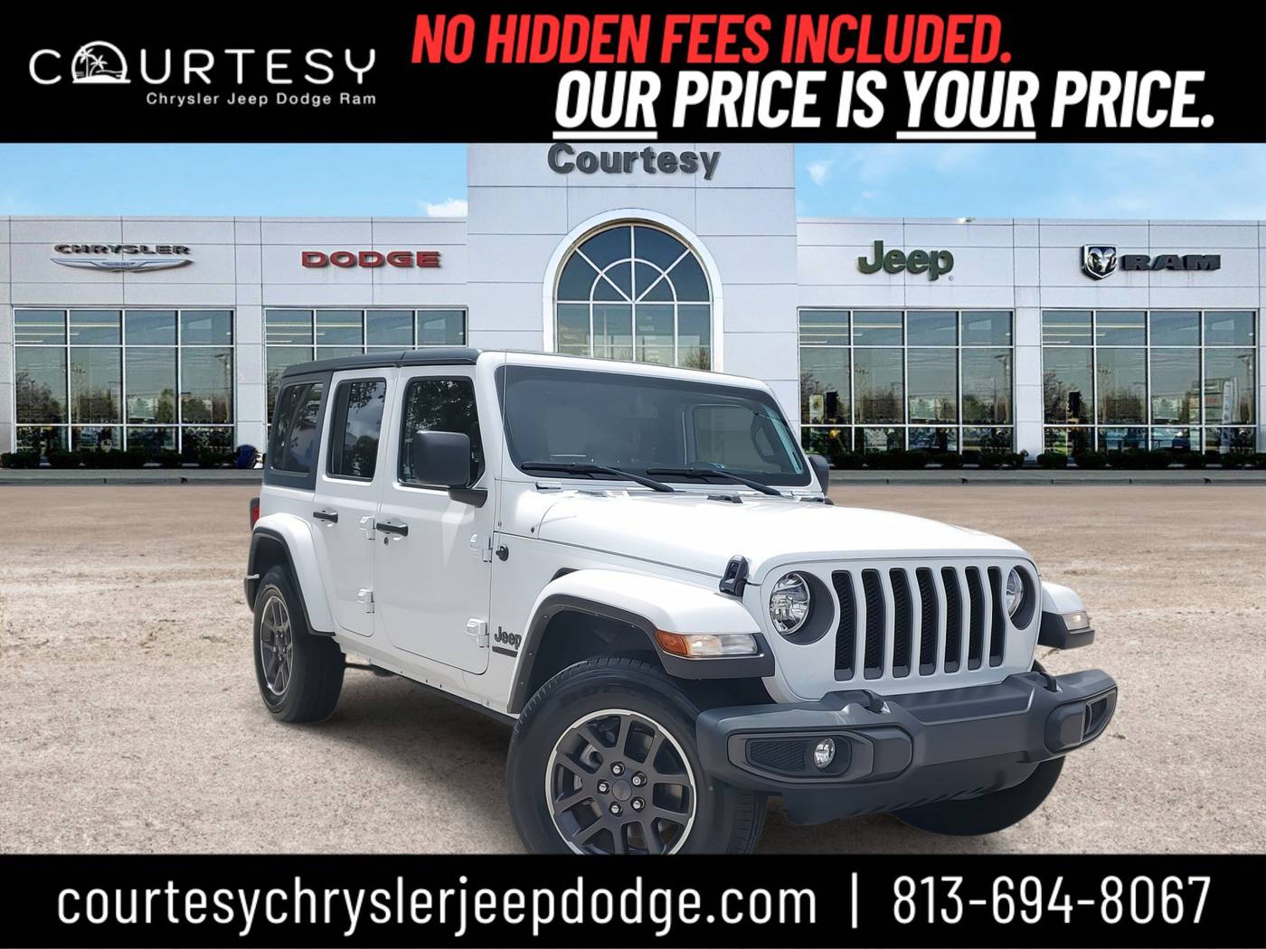 2021 Jeep Wrangler 80th Anniversary — SUV — 37,668 mi — Tampa, FL