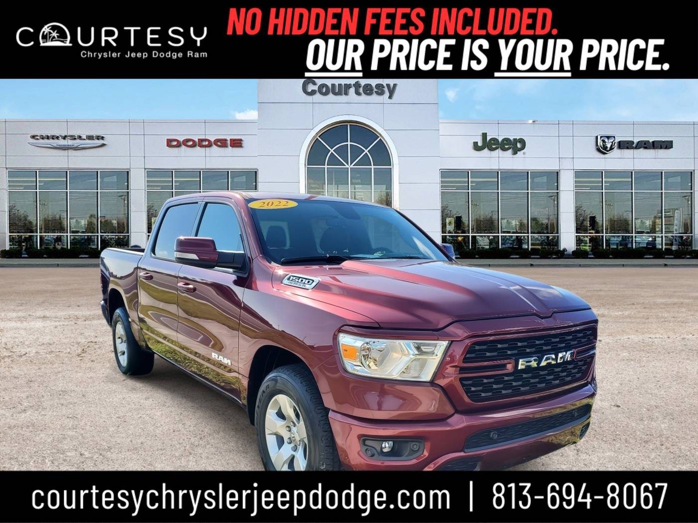 2022 Ram 1500 Big Horn — Pickup Truck — 9,709 mi — Tampa, FL