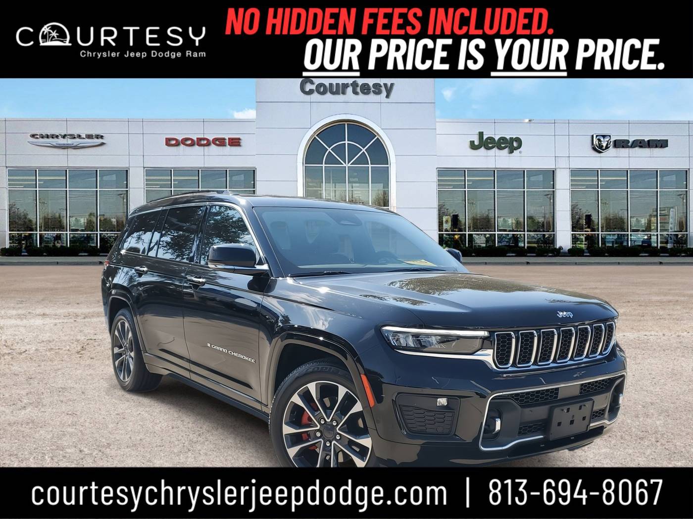 2023 Jeep Grand Cherokee Overland — SUV — 7,441 mi — Tampa, FL