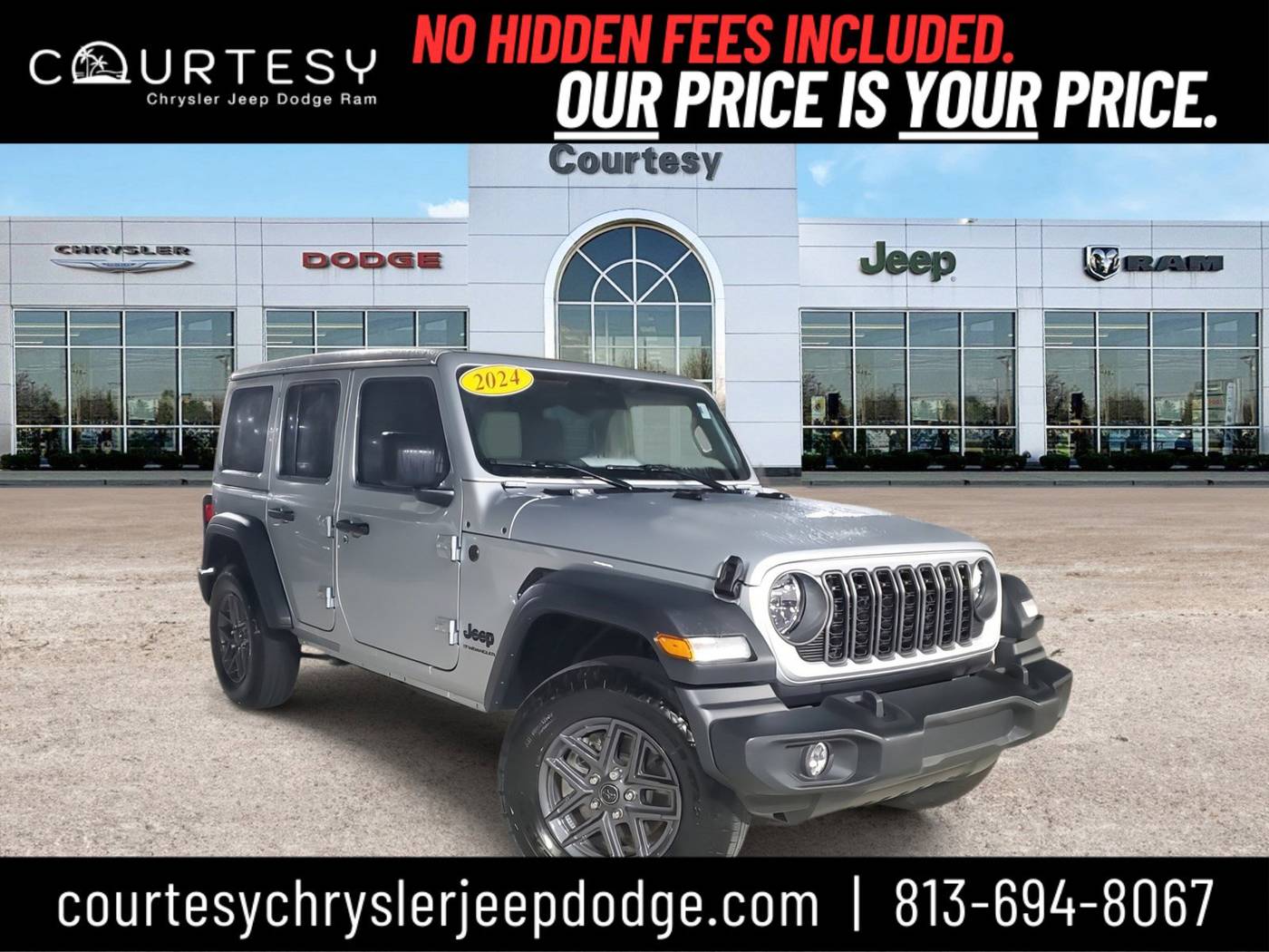 2024 Jeep Wrangler Sport S — SUV — 859 mi — Tampa, FL