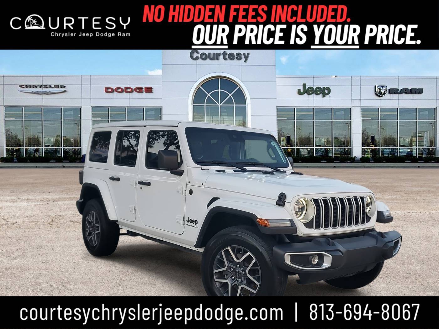 2025 Jeep Wrangler Sahara — SUV — 11,998 mi — Tampa, FL