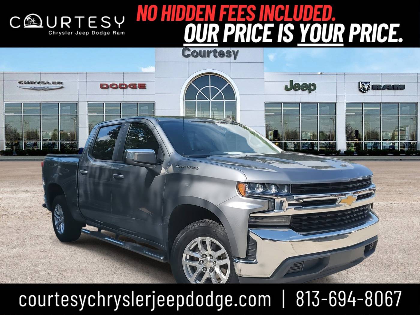 2019 Chevrolet Silverado 1500 LT — Pickup Truck — 102,805 mi — Tampa, FL