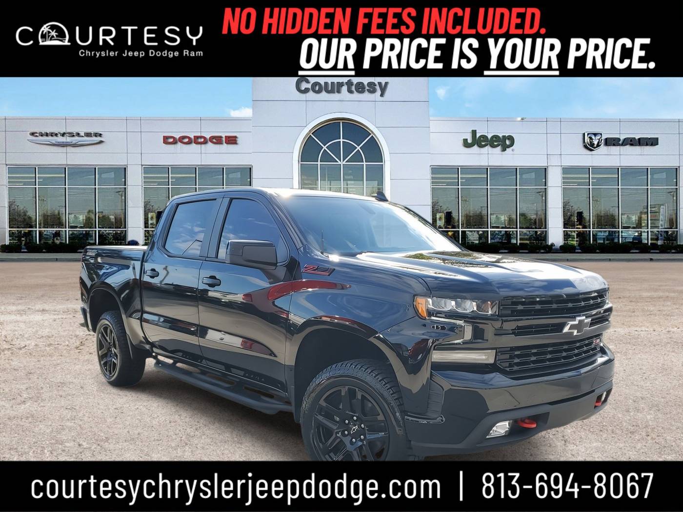 2021 Chevrolet Silverado 1500 LT Trail Boss — Pickup Truck — 62,561 mi — Tampa, FL