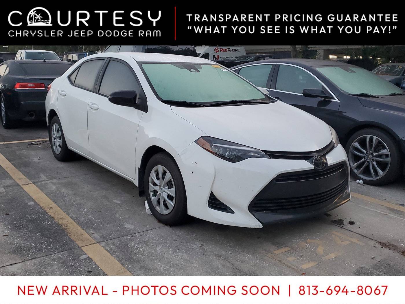 2018 Toyota Corolla L — Sedan — 42,033 mi — Tampa, FL
