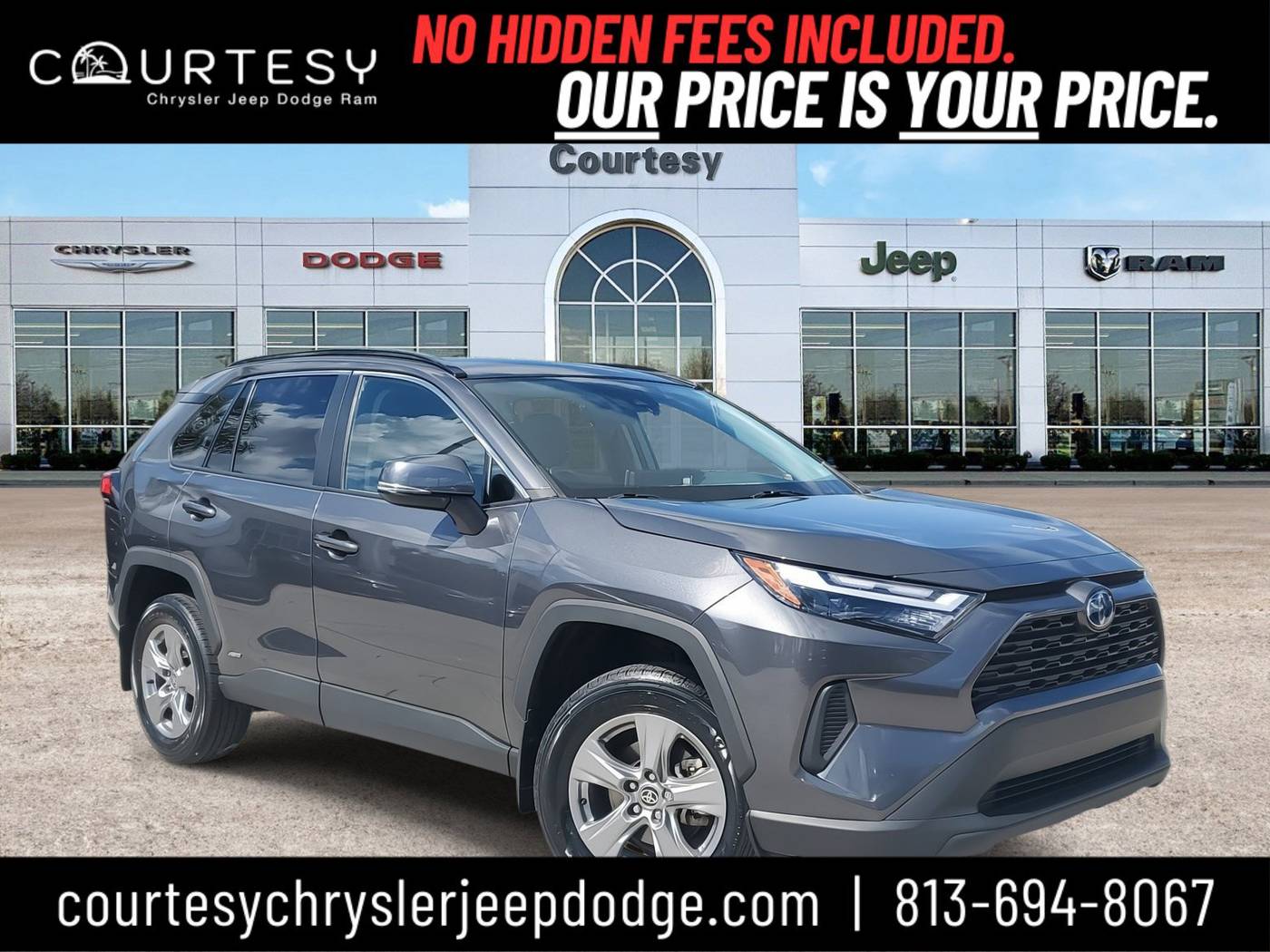 2024 Toyota RAV4 Hybrid XLE — SUV — 58,311 mi — Tampa, FL