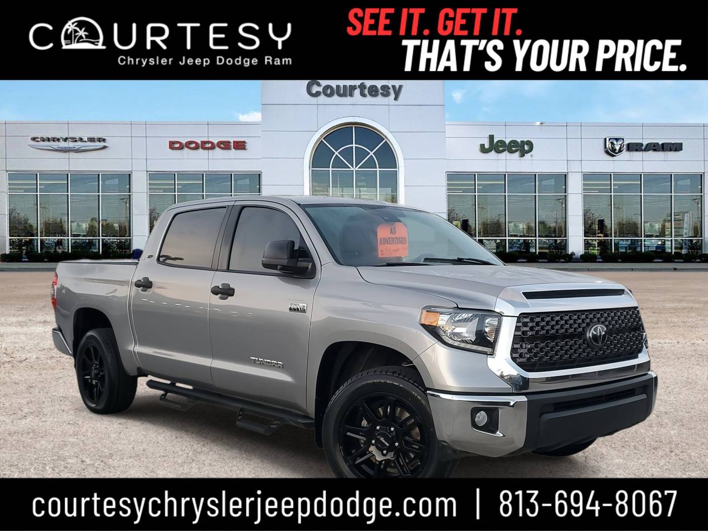 2021 Toyota Tundra SR5 — Pickup Truck — 118,379 mi — Tampa, FL