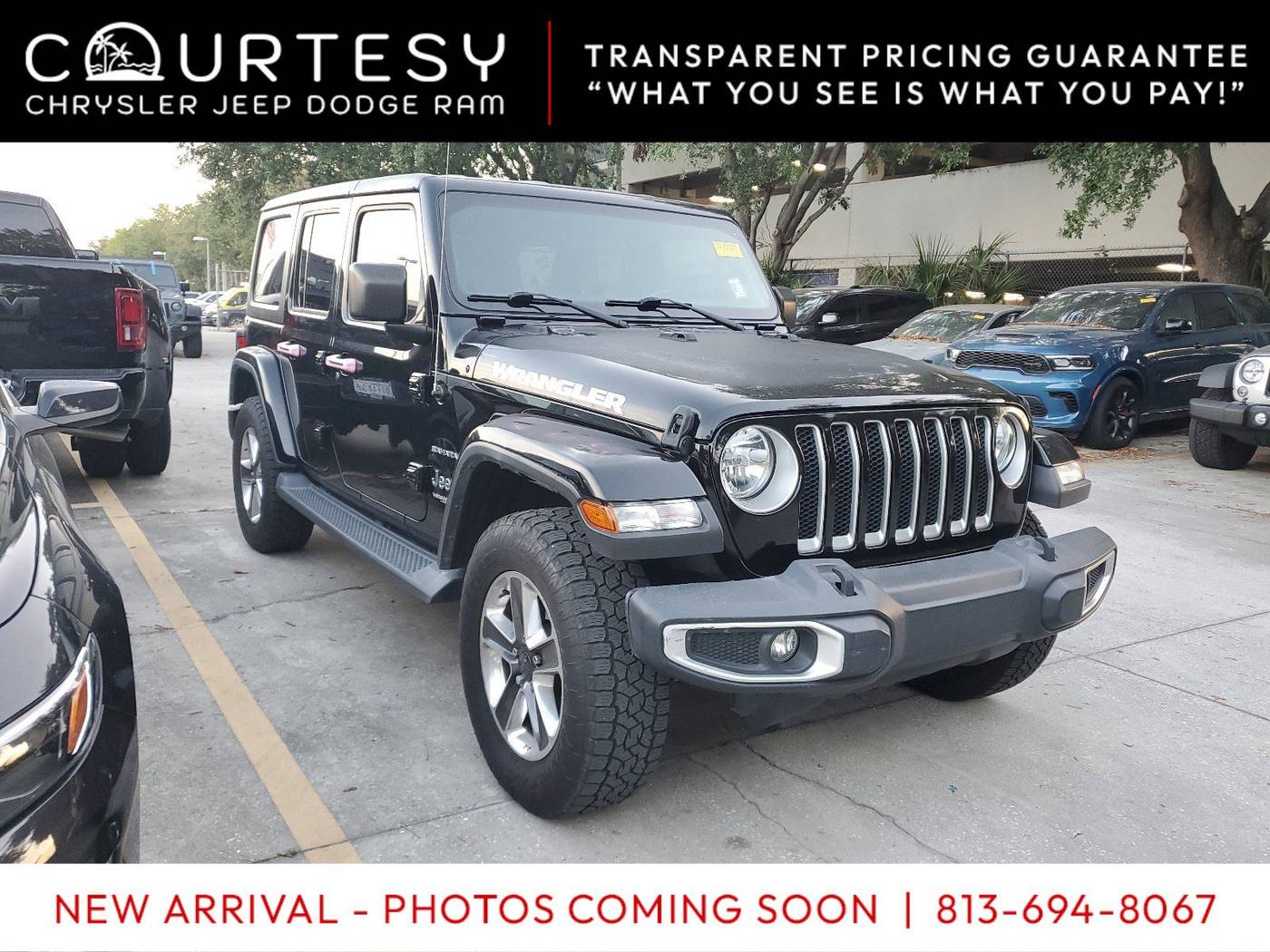 2019 Jeep Wrangler Sahara — SUV — 60,196 mi — Tampa, FL