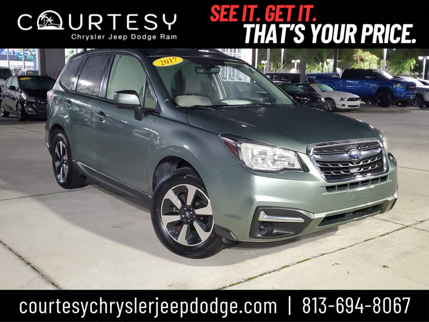 2017 Subaru Forester 2.5i Premium — SUV — 85,606 mi — Tampa, FL