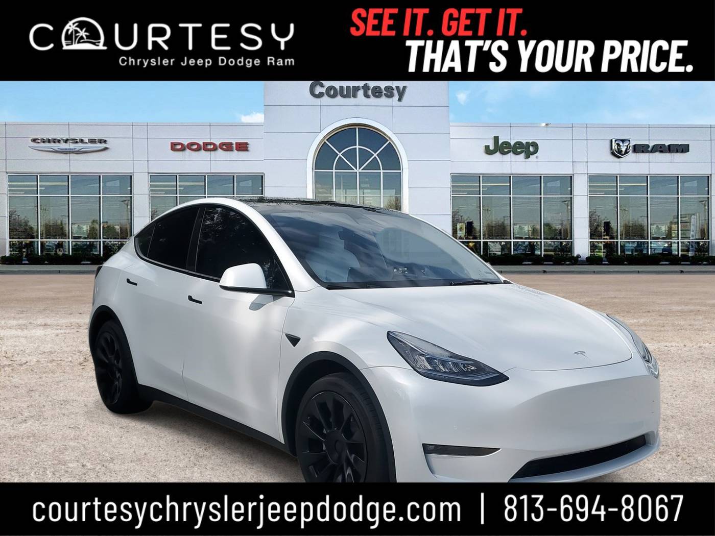 2022 Tesla Model Y Long Range — SUV — 66,894 mi — Tampa, FL