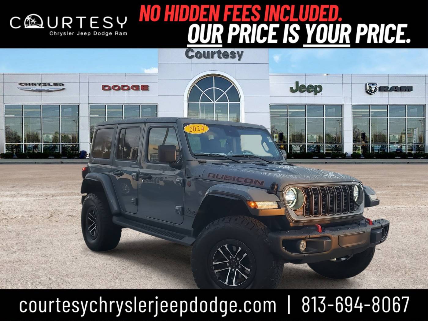 2024 Jeep Wrangler Rubicon X — SUV — 11,875 mi — Tampa, FL