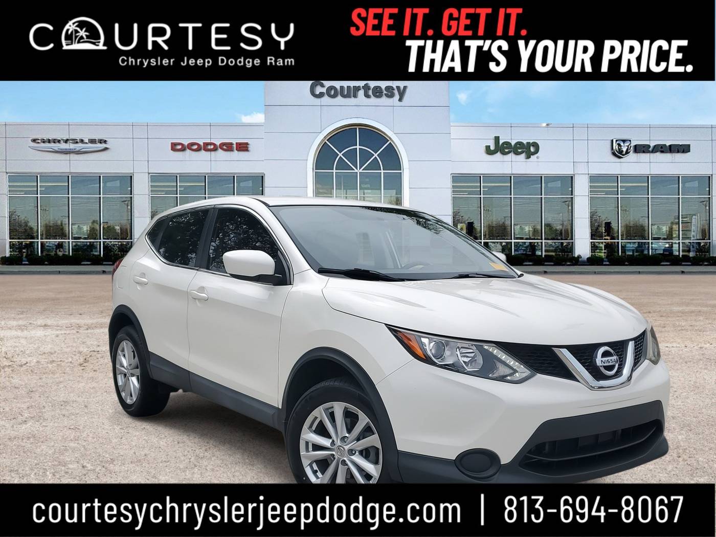 2017 Nissan Rogue Sport S — SUV — 63,279 mi — Tampa, FL