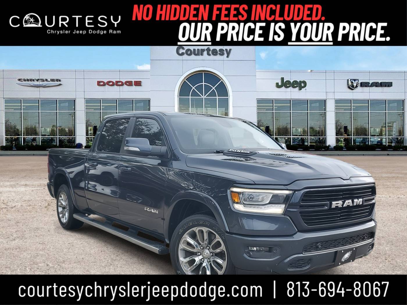 2019 Ram 1500 Laramie — Pickup Truck — 94,006 mi — Tampa, FL