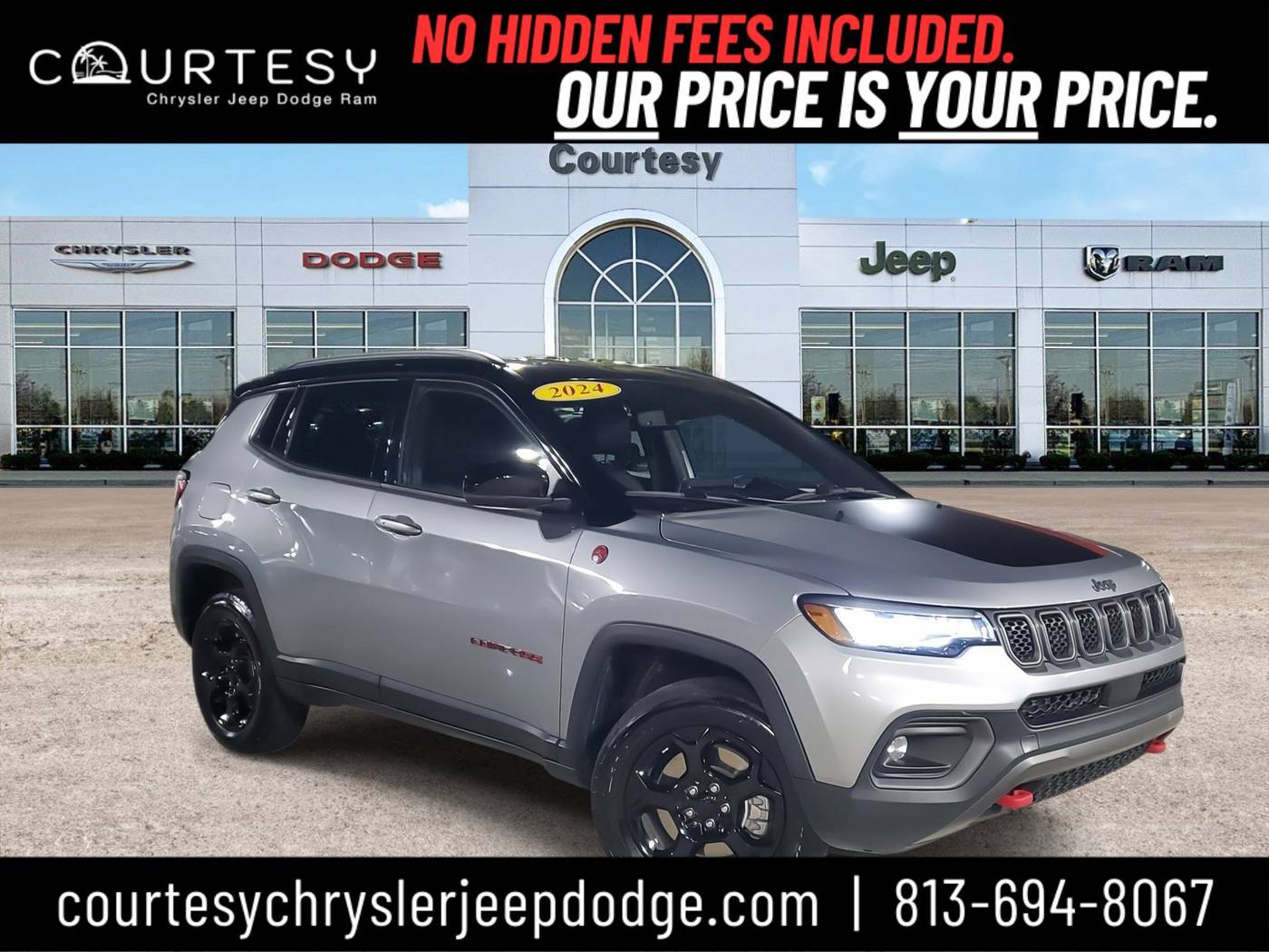 2024 Jeep Compass Trailhawk — SUV — 39,580 mi — Tampa, FL