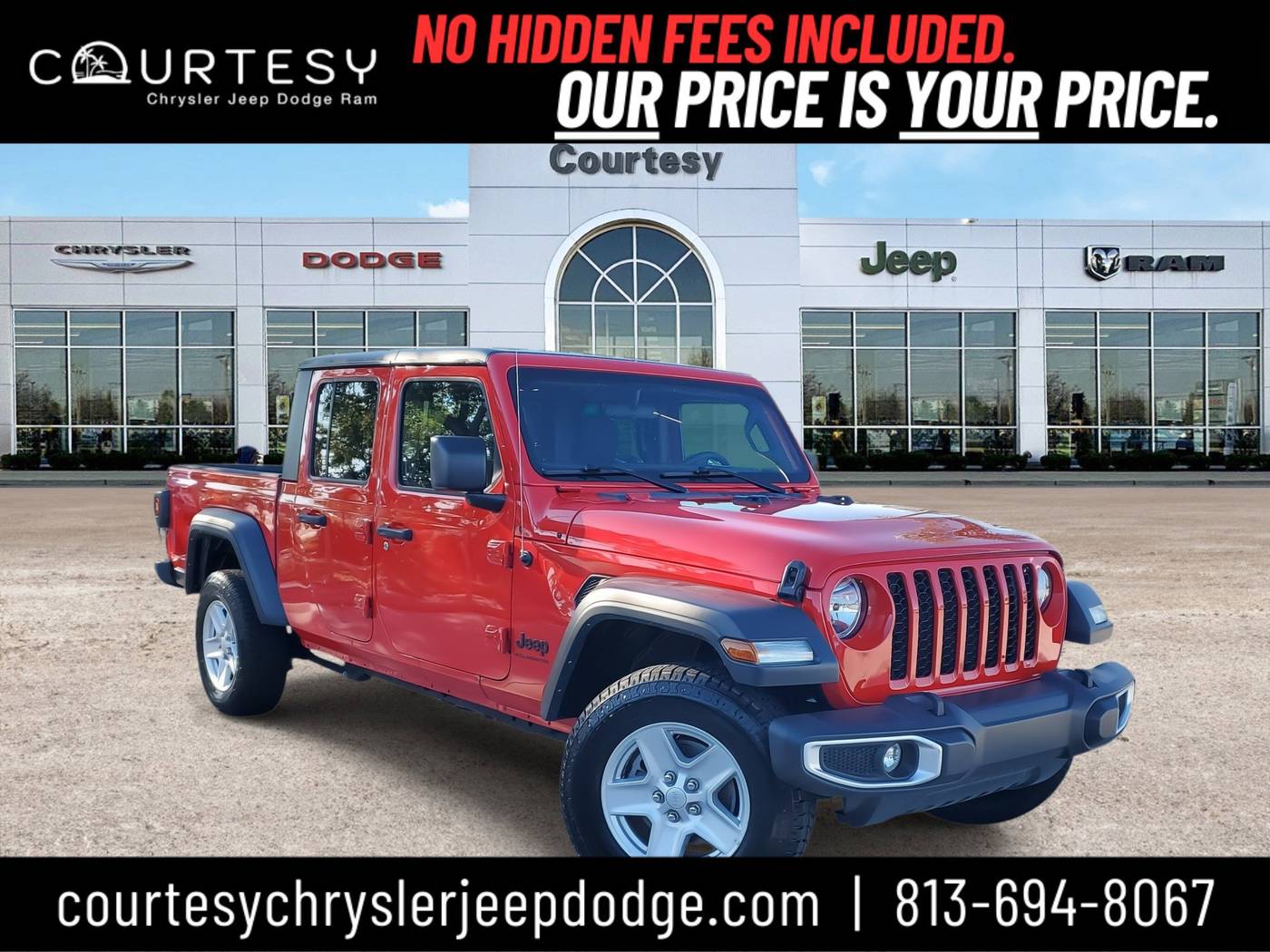 2023 Jeep Gladiator Sport S — Pickup Truck — 46,826 mi — Tampa, FL