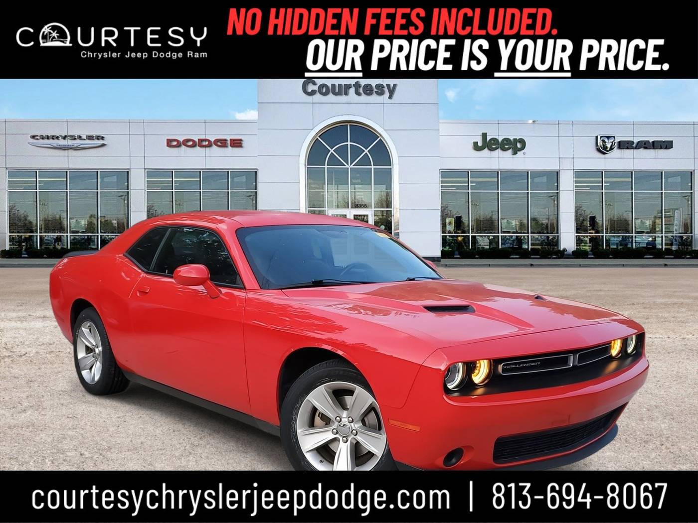 2023 Dodge Challenger SXT — Coupe — 44,077 mi — Tampa, FL
