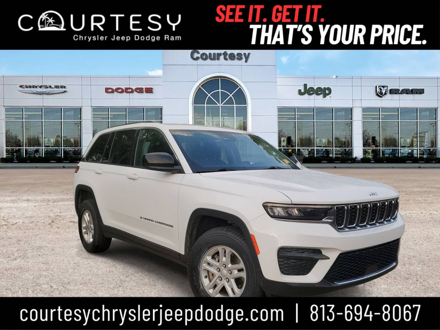 2023 Jeep Grand Cherokee Laredo — SUV — 48,396 mi — Tampa, FL