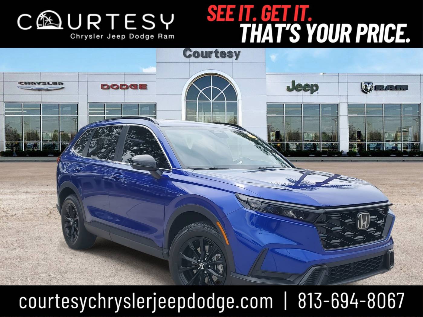 2024 Honda CR-V Hybrid Sport-L — SUV — 18,041 mi — Tampa, FL
