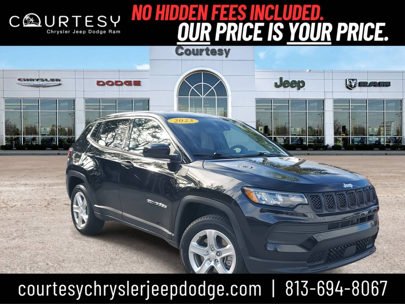 2023 Jeep Compass Sport — SUV — 28,308 mi — Tampa, FL
