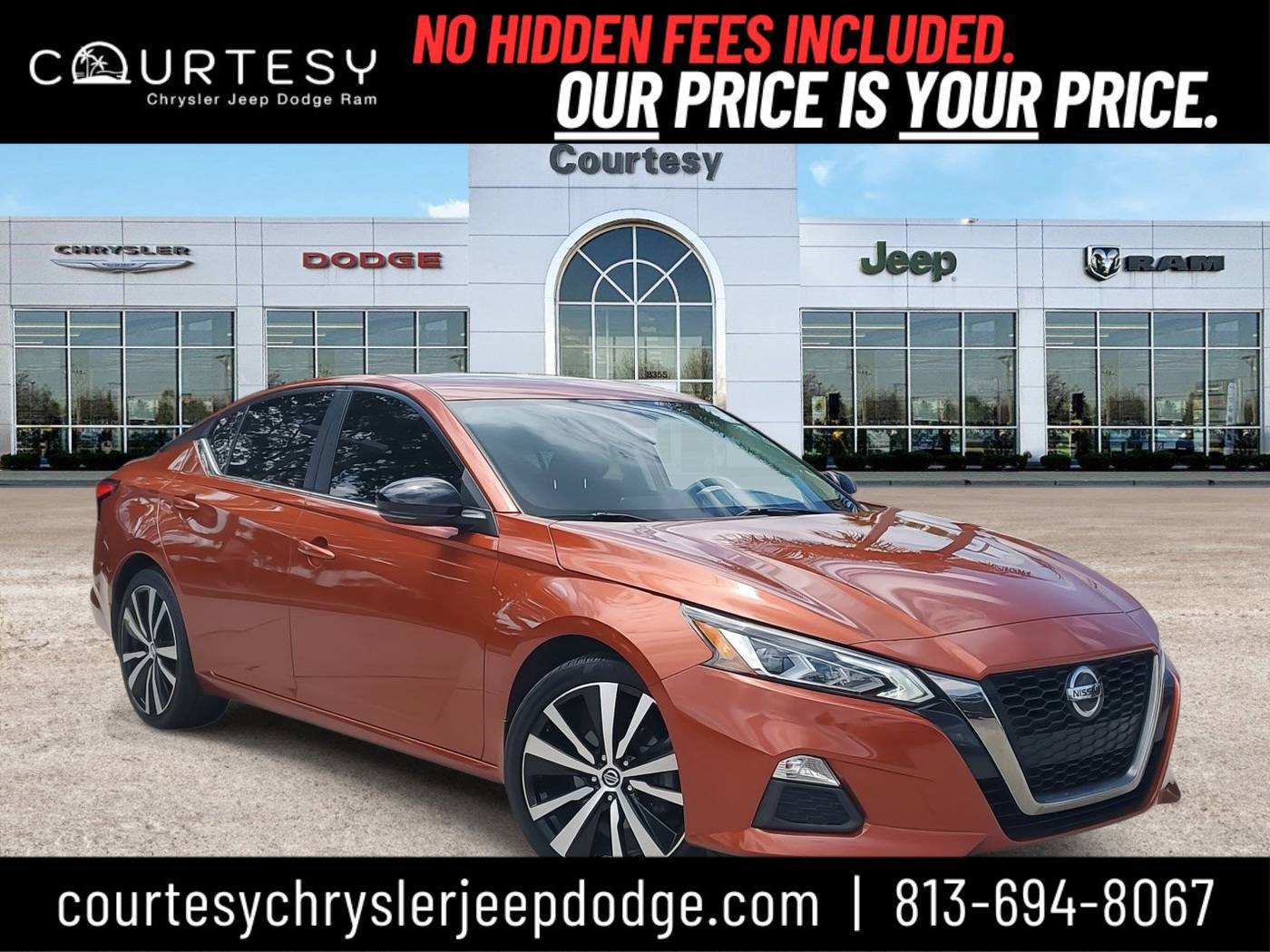 2020 Nissan Altima SR — Sedan — 65,704 mi — Tampa, FL