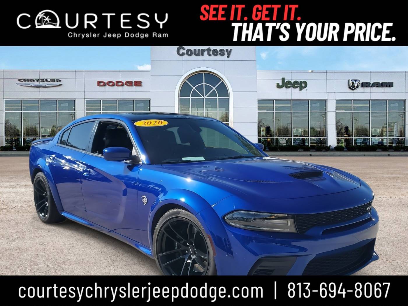 2020 Dodge Charger SRT Hellcat — Sedan — 27,599 mi — Tampa, FL