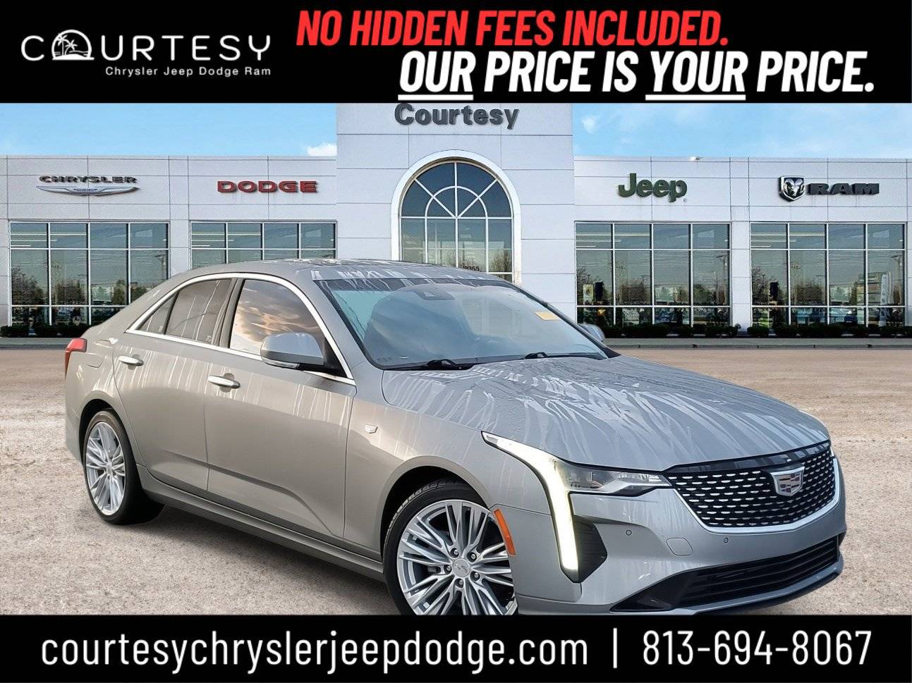 2023 Cadillac CT4 Premium Luxury — Sedan — 90,545 mi — Tampa, FL