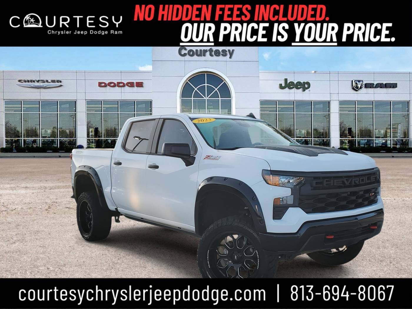 2023 Chevrolet Silverado 1500 Custom Trail Boss — Pickup Truck — 8,705 mi — Tampa, FL