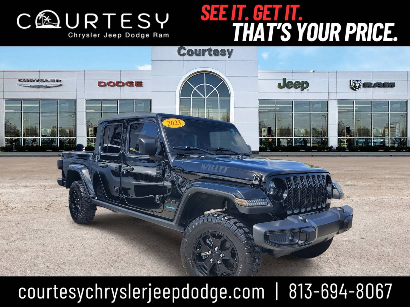2023 Jeep Gladiator Willys Sport — Pickup Truck — 21,065 mi — Tampa, FL