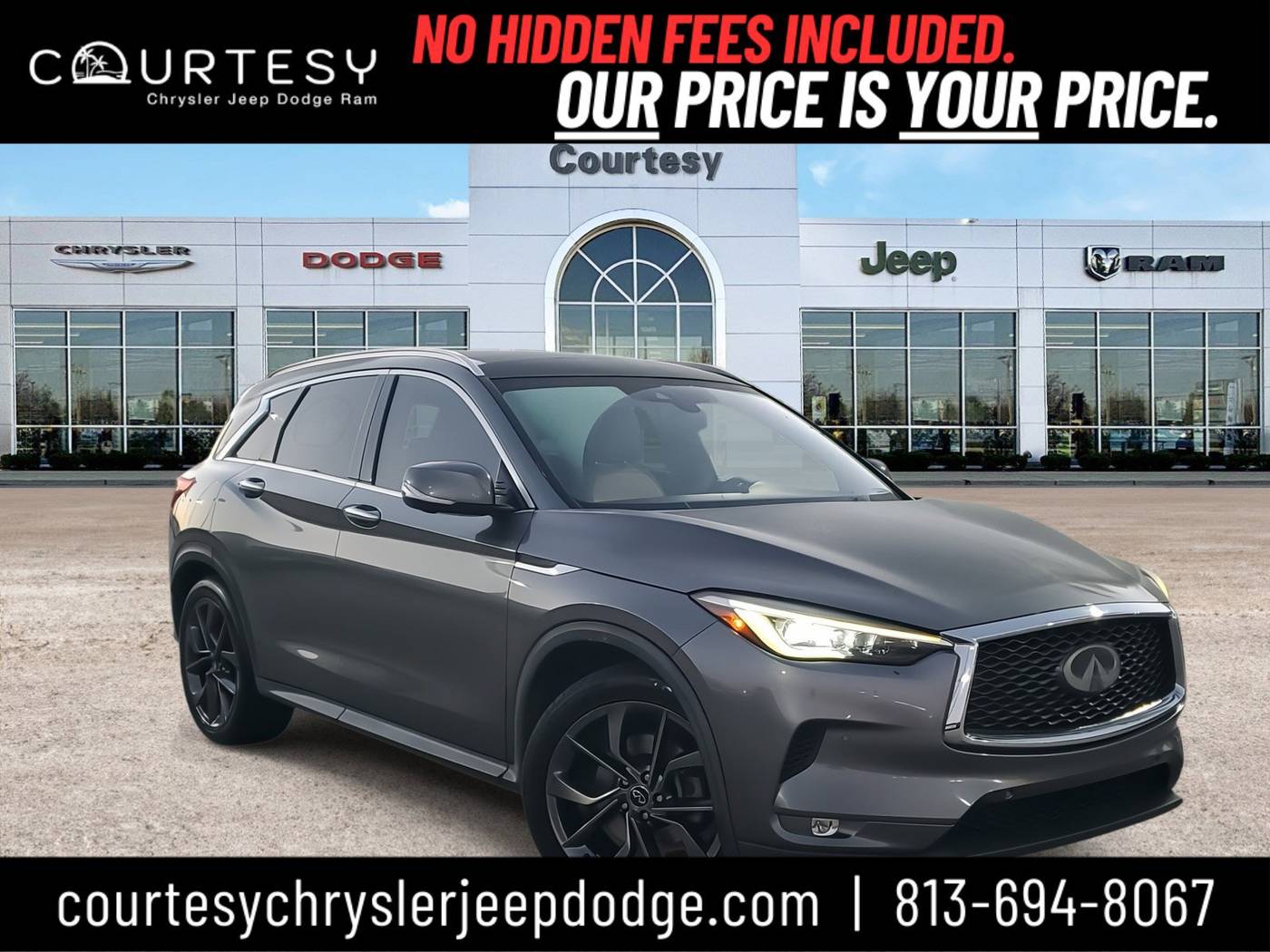 2019 INFINITI QX50 ESSENTIAL — SUV — 95,893 mi — Tampa, FL