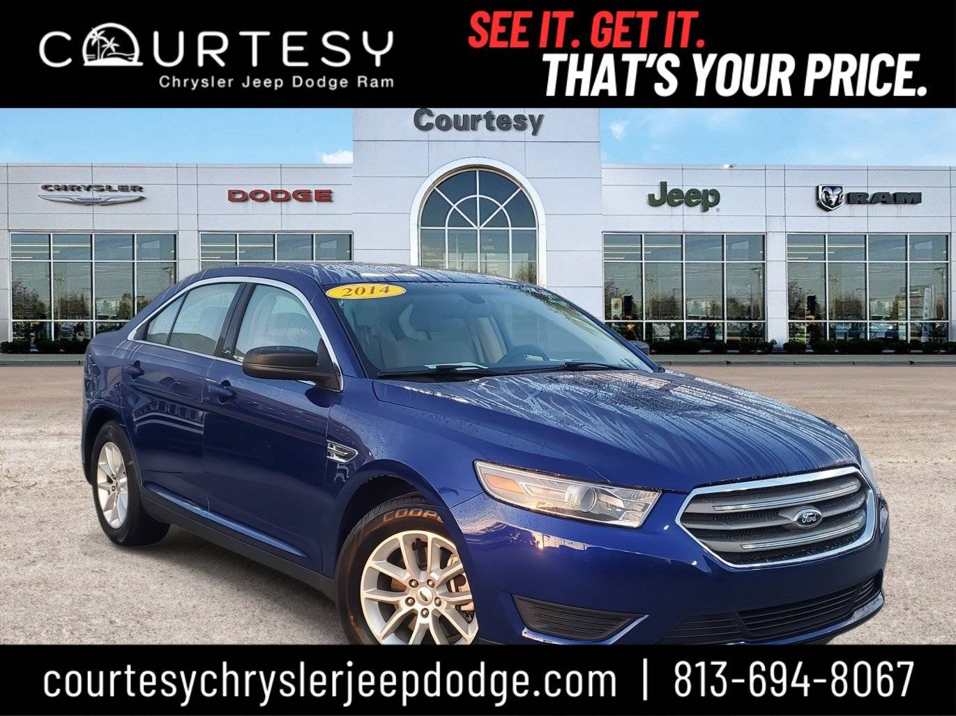 2014 Ford Taurus SE — Sedan — 33,771 mi — Tampa, FL