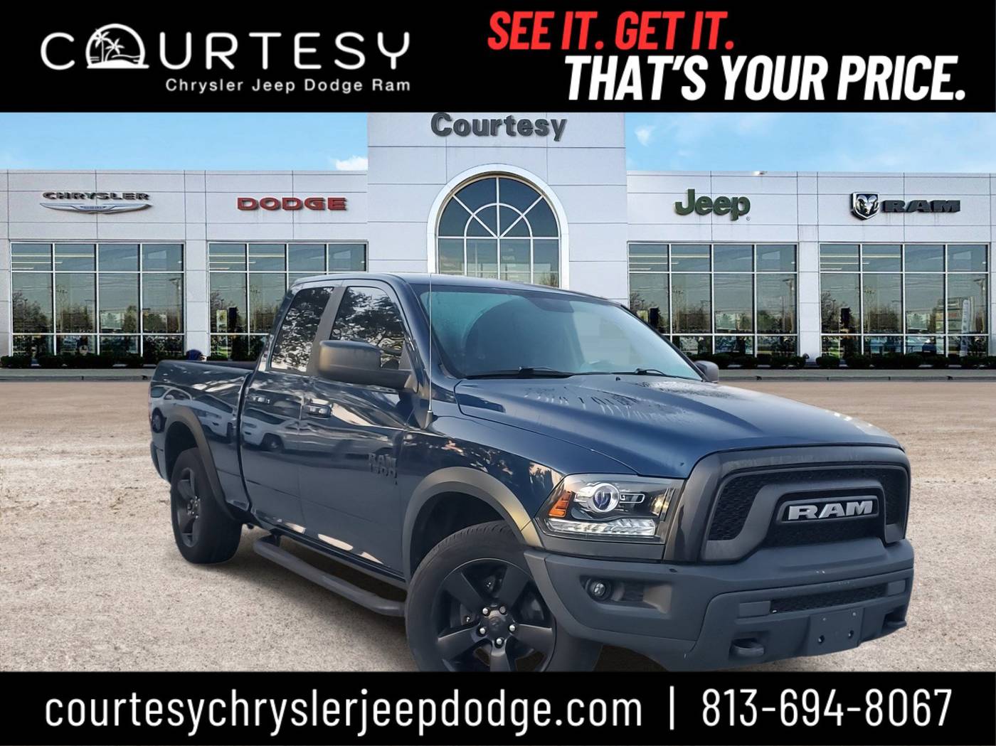 2019 Ram 1500 Classic Warlock — Pickup Truck — 61,788 mi — Tampa, FL