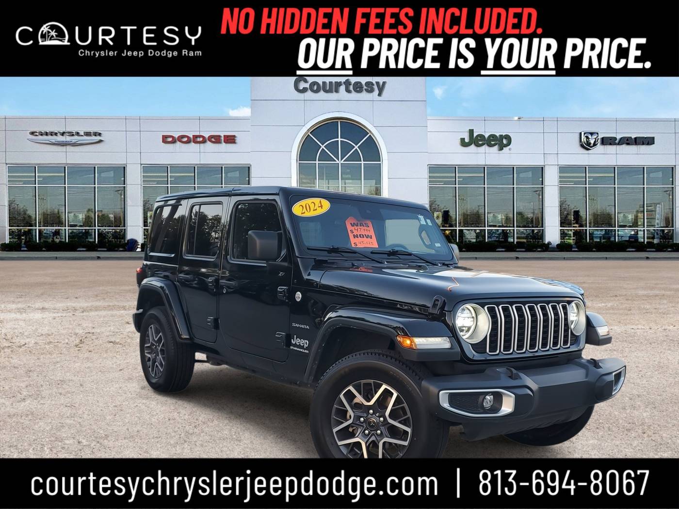 2024 Jeep Wrangler Sahara — SUV — 38,465 mi — Tampa, FL