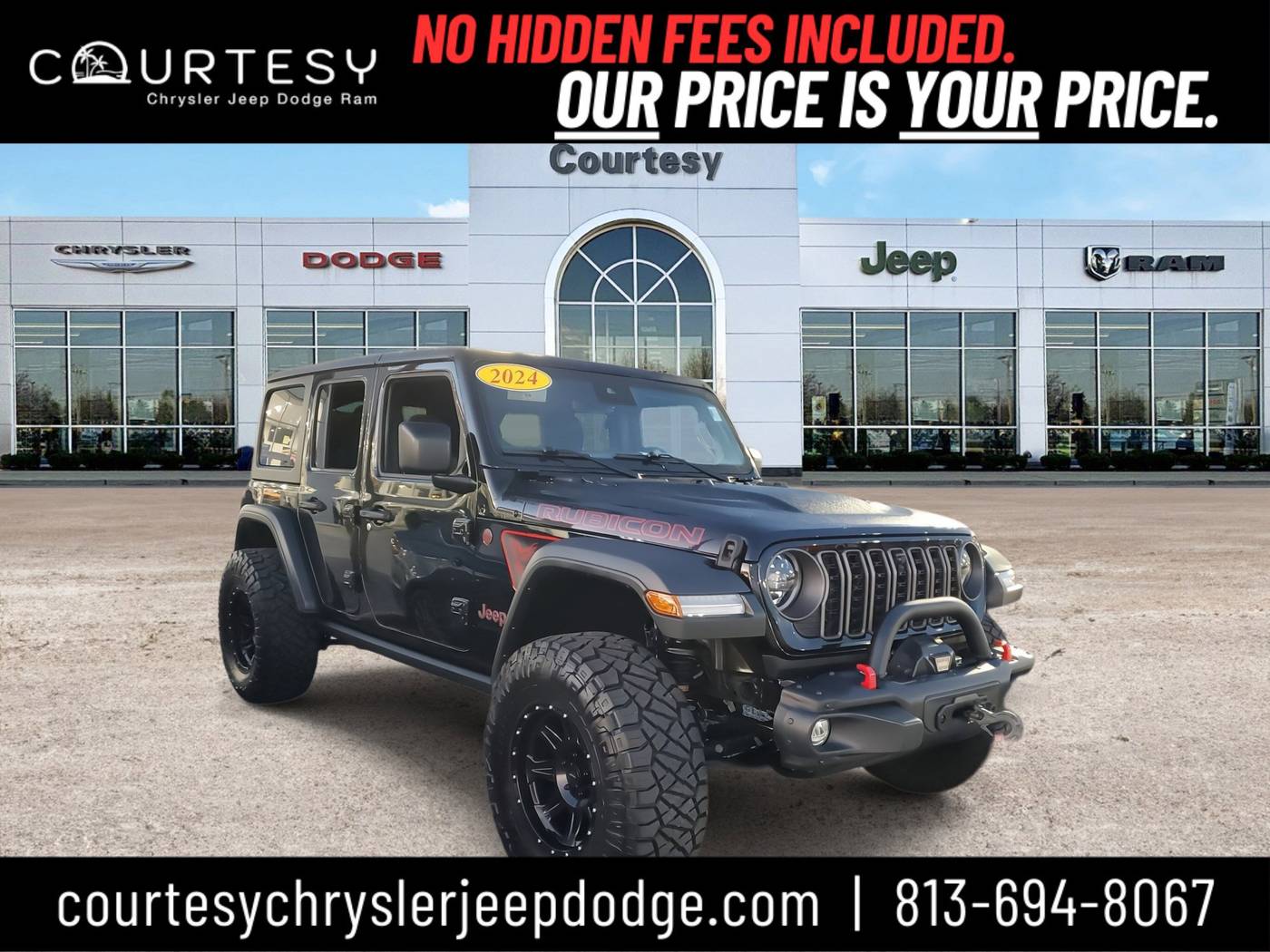 2024 Jeep Wrangler Rubicon — SUV — 24,110 mi — Tampa, FL