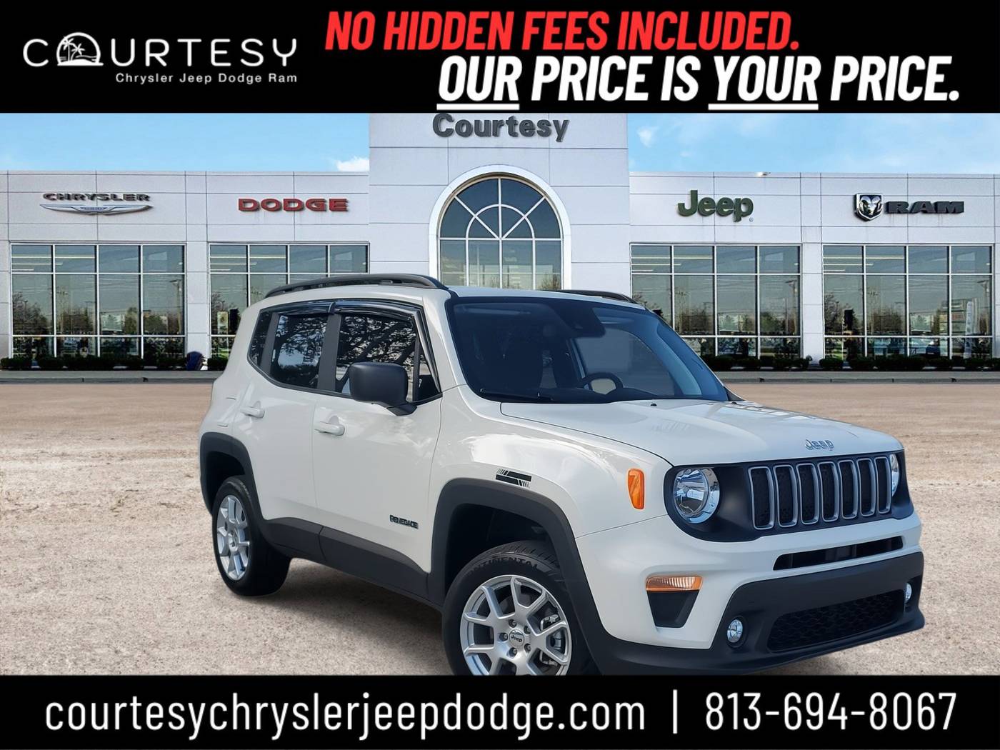 2023 Jeep Renegade Latitude — SUV — 34,653 mi — Tampa, FL