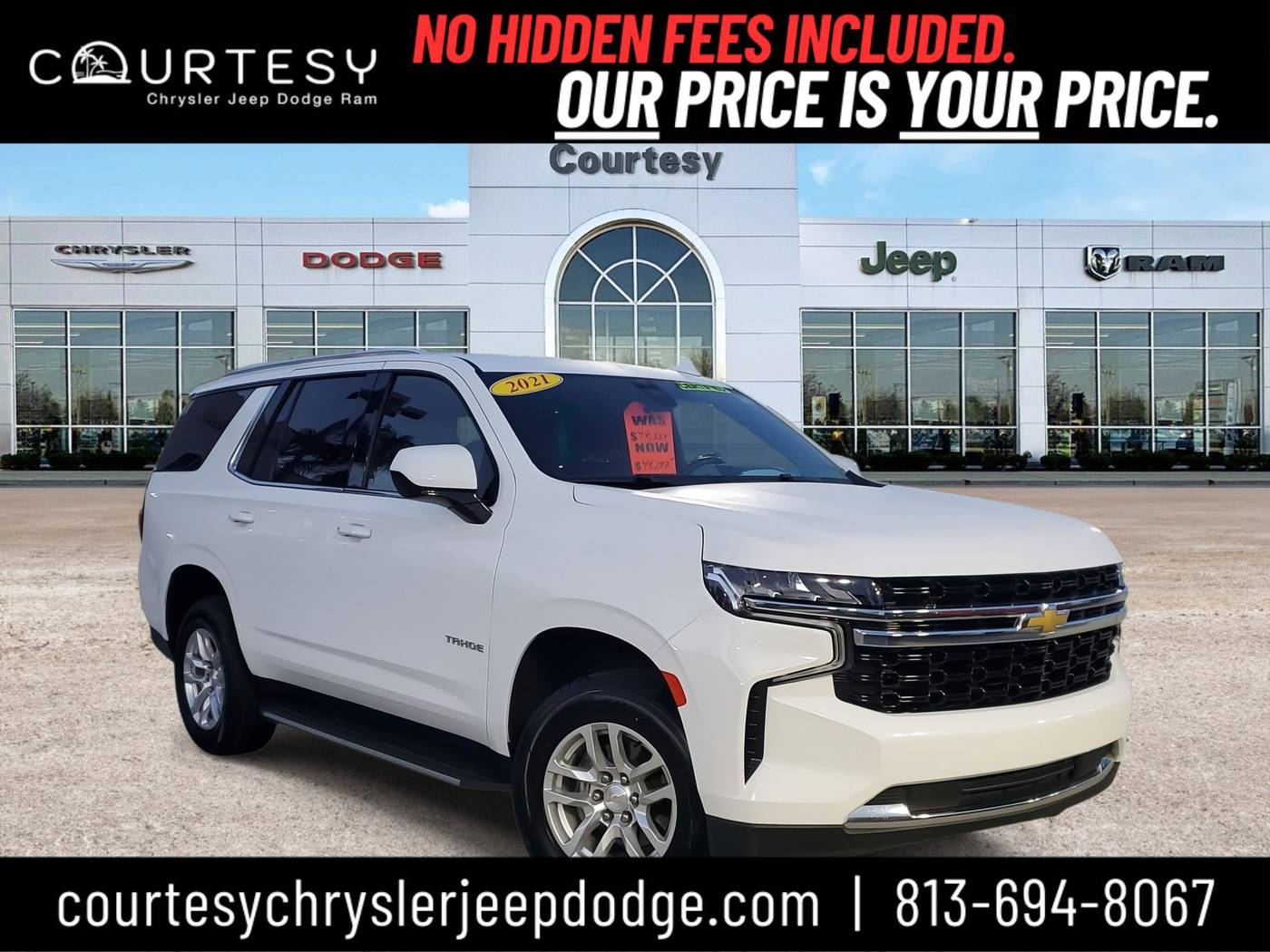 2021 Chevrolet Tahoe LS — SUV — 65,239 mi — Tampa, FL