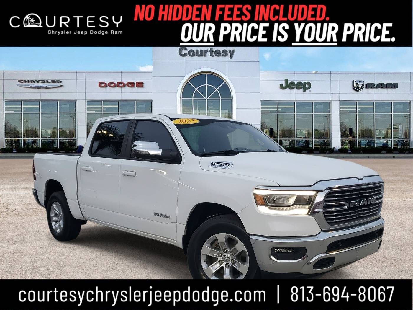 2023 Ram 1500 Laramie — Pickup Truck — 48,930 mi — Tampa, FL