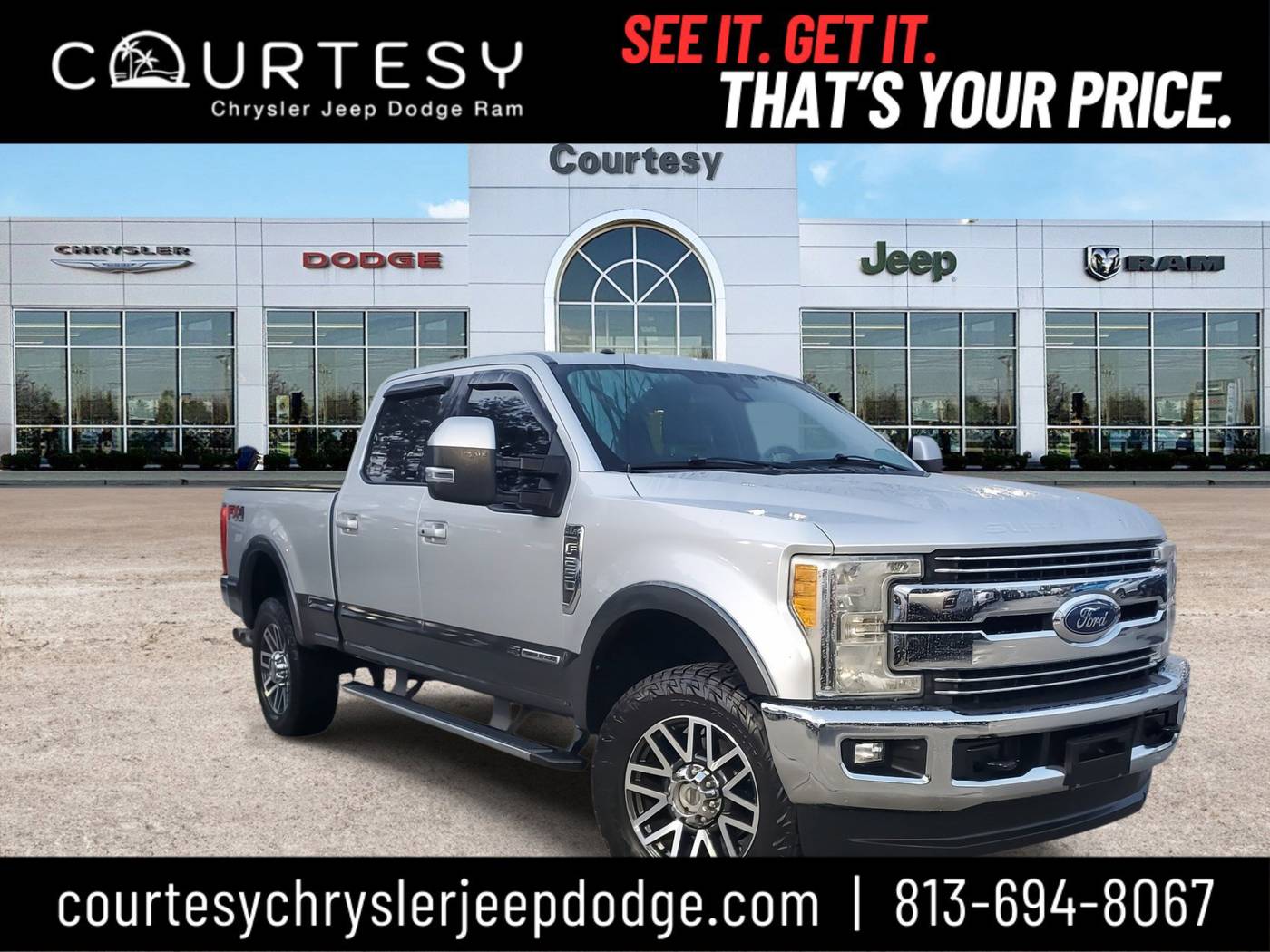 2017 Ford Super Duty F-250 Lariat — Pickup Truck — 98,150 mi — Tampa, FL
