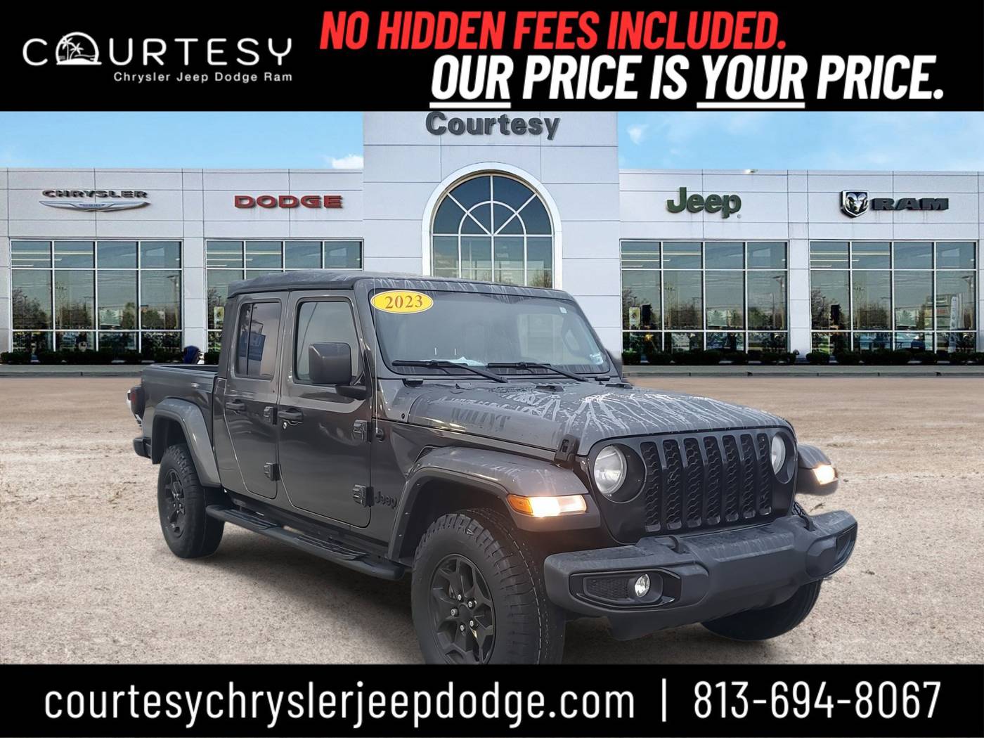 2023 Jeep Gladiator Willys Sport — Pickup Truck — 36,996 mi — Tampa, FL
