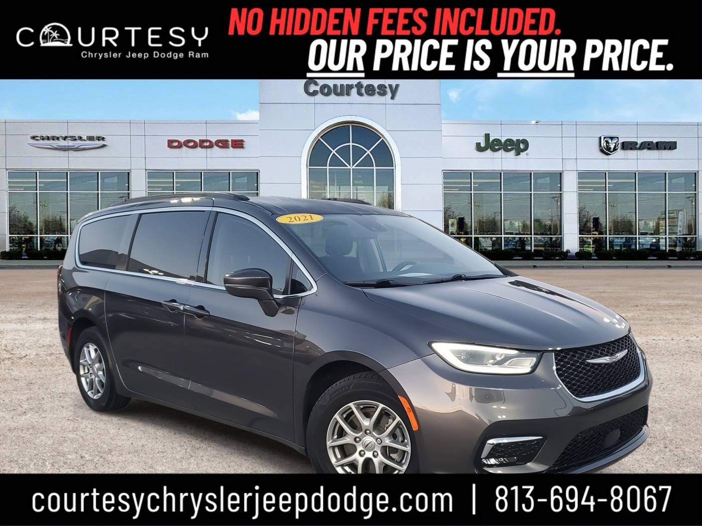 2021 Chrysler Pacifica Touring — Minivan — 36,680 mi — Tampa, FL