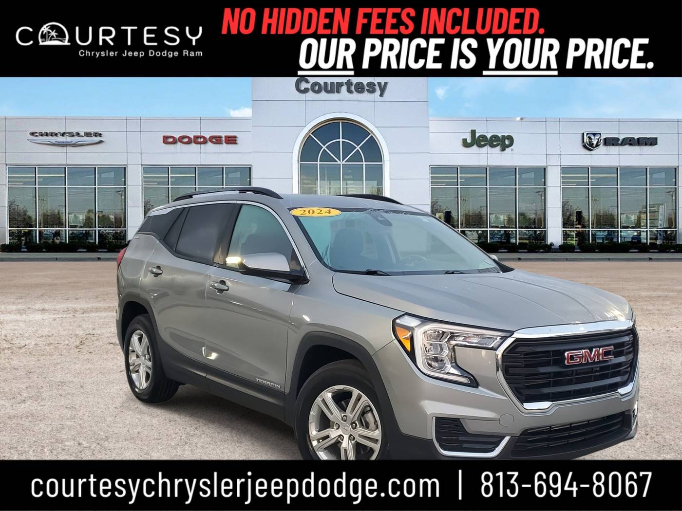 2024 GMC Terrain SLE — SUV — 7,087 mi — Tampa, FL