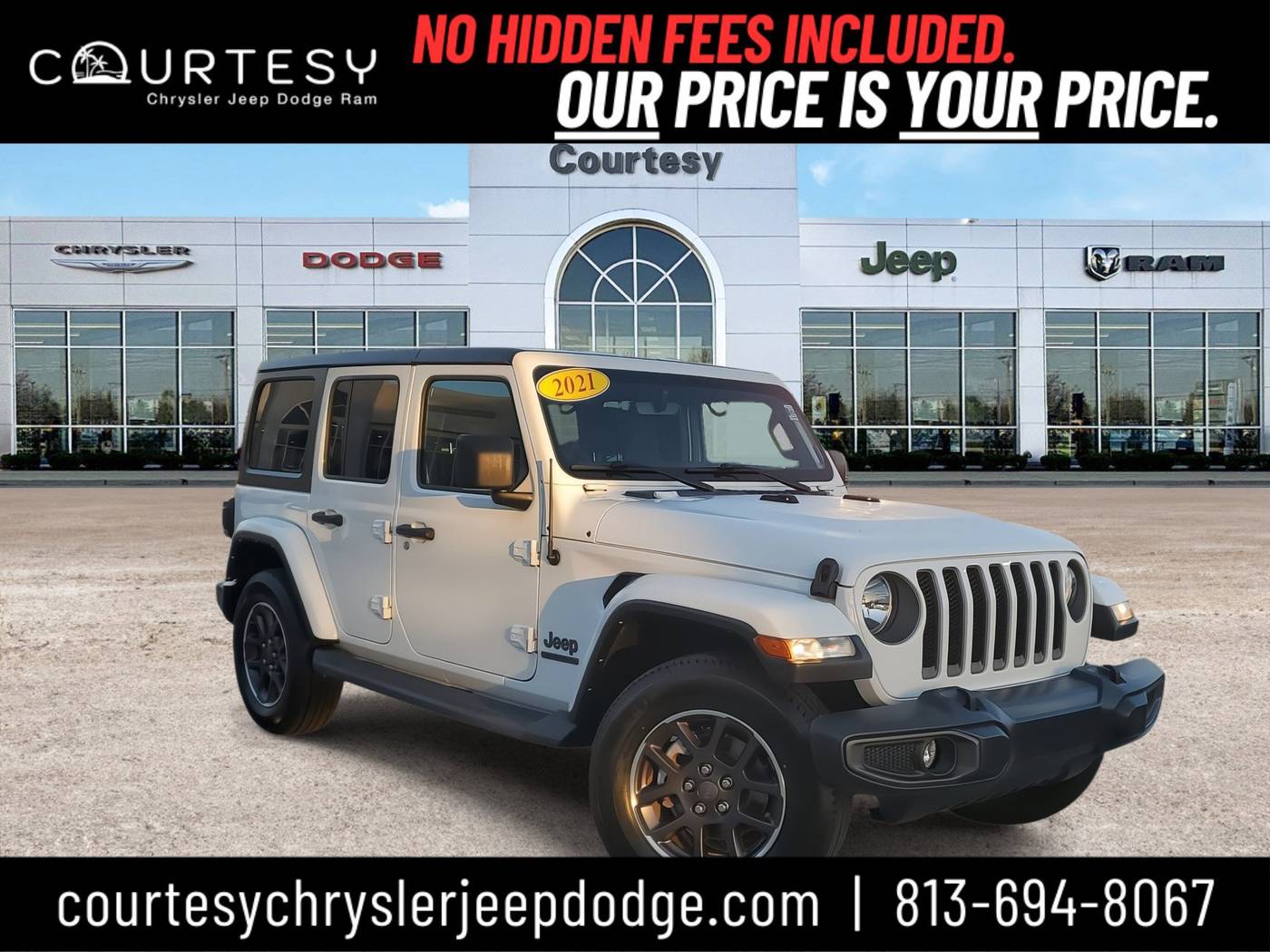 2021 Jeep Wrangler 80th Anniversary — SUV — 37,151 mi — Tampa, FL