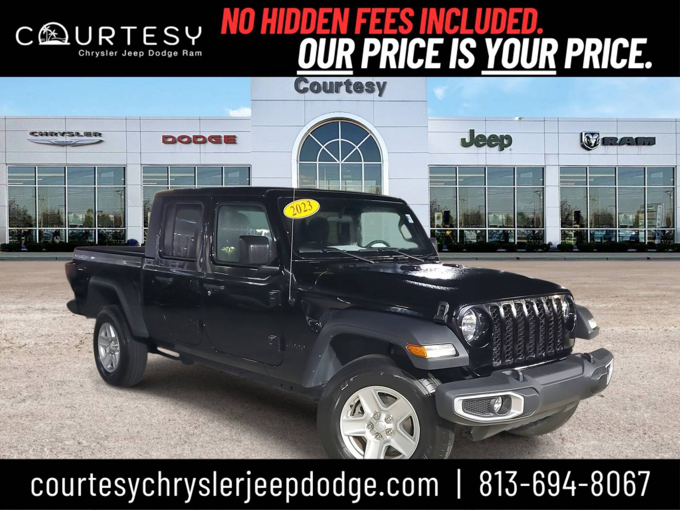 2023 Jeep Gladiator Sport S — Pickup Truck — 49,087 mi — Tampa, FL