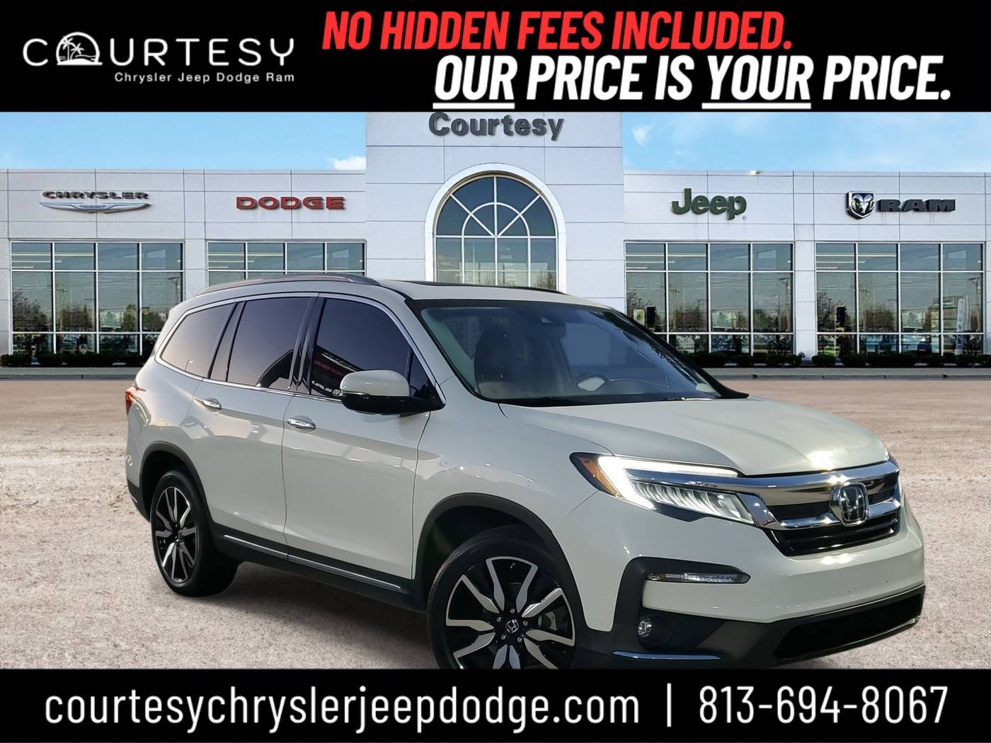 2021 Honda Pilot Touring — SUV — 57,785 mi — Tampa, FL