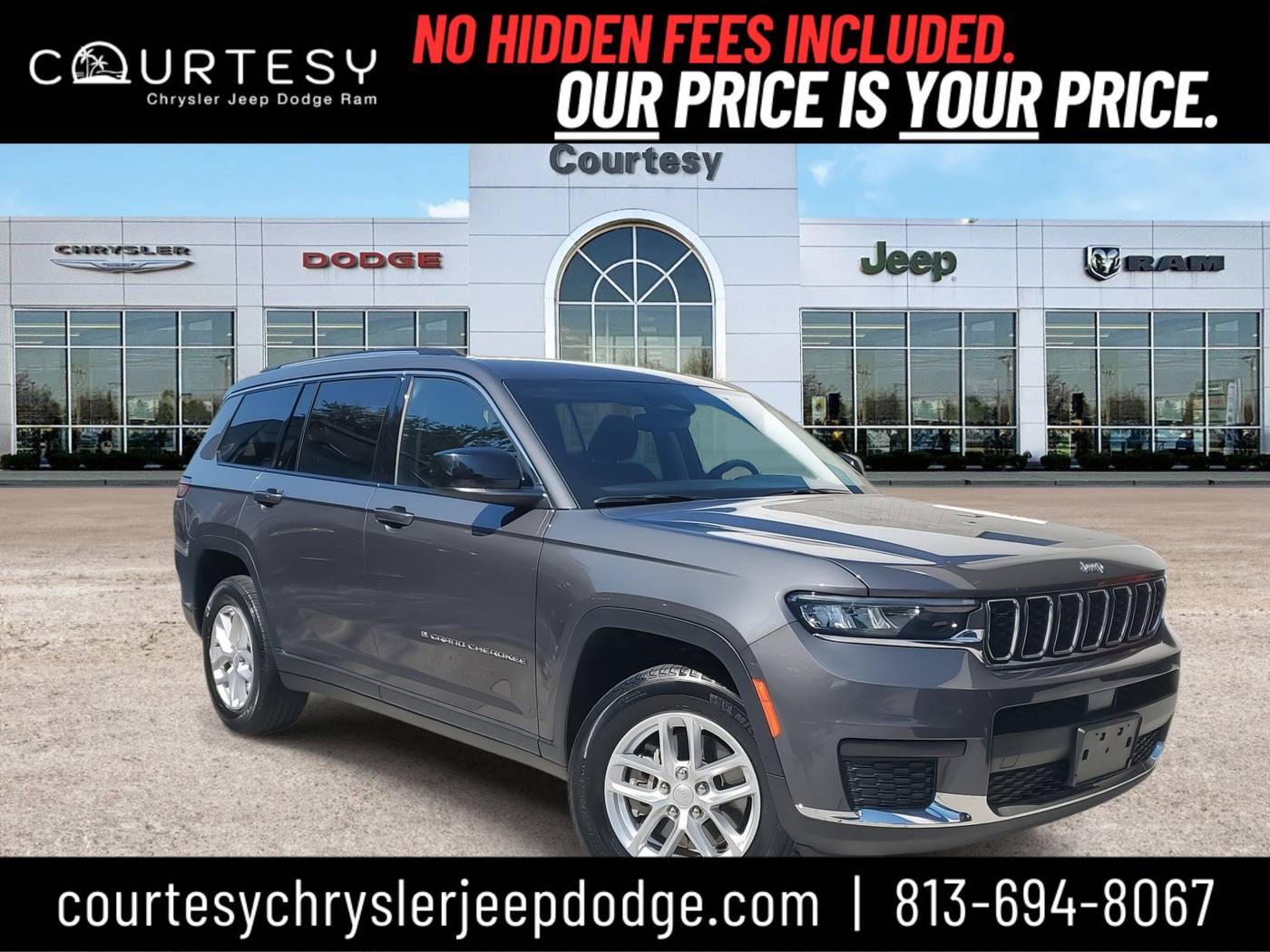 2023 Jeep Grand Cherokee Laredo — SUV — 48,811 mi — Tampa, FL