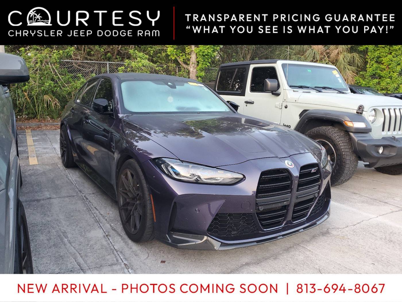 2023 BMW M3 Competition — Sedan — 46,863 mi — Tampa, FL