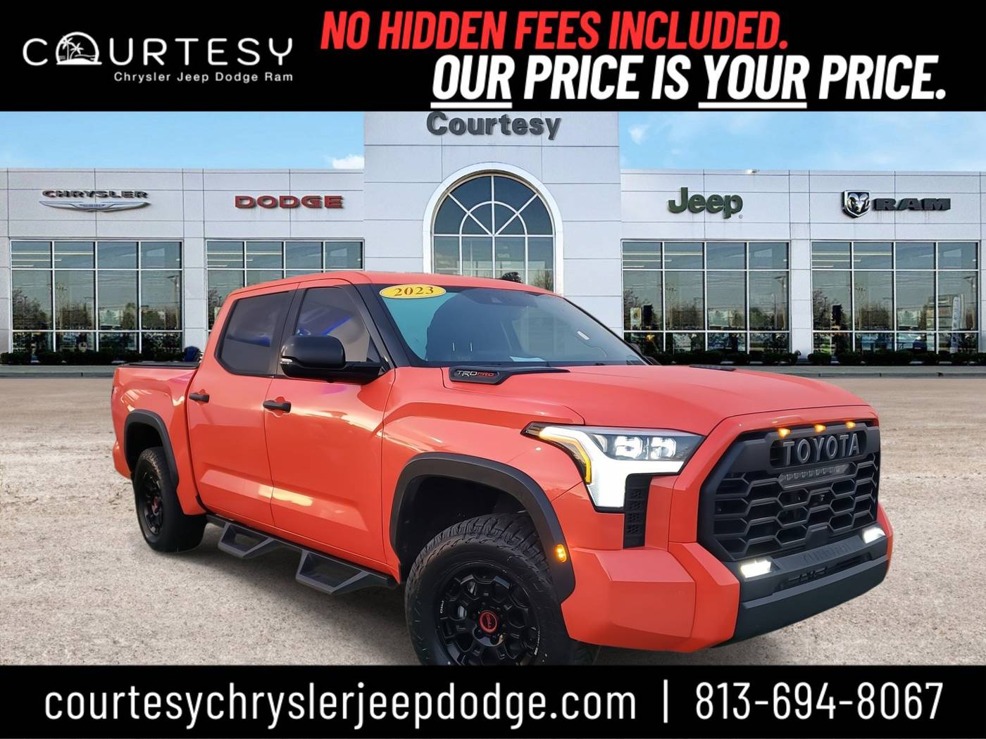 2023 Toyota Tundra Hybrid TRD Pro — Pickup Truck — 73,356 mi — Tampa, FL